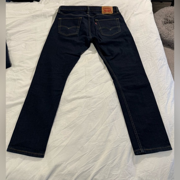 Levi’s 512™ Slim Taper Flex Jeans, Dark Hollow, 35x30 - Picture 2 of 3